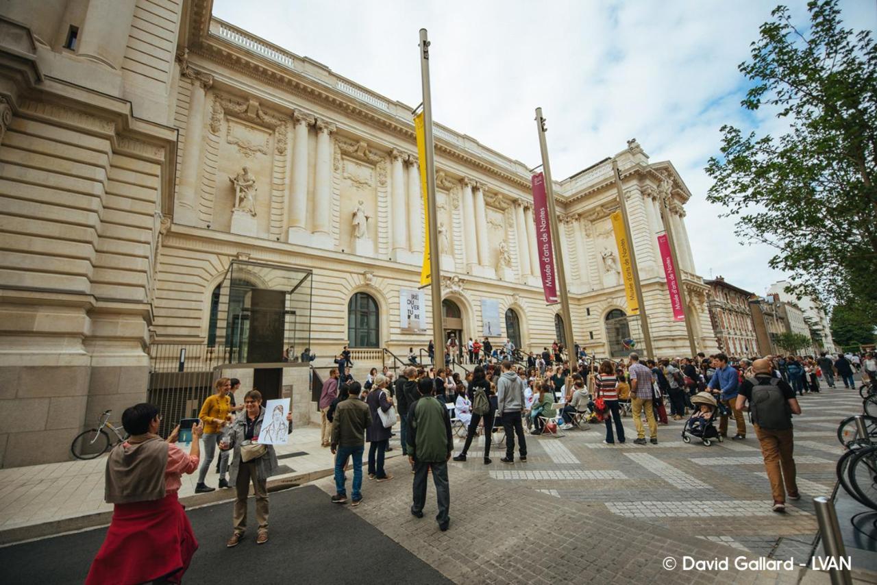 Appartement Pour une escapade à Nantes, face au Musée d’Arts Extérieur photo